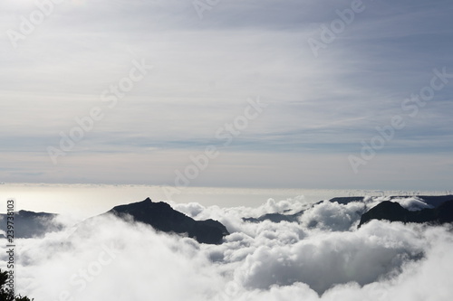 Obraz na płótnie Pico Ruivo Madeira Portugal w salonie