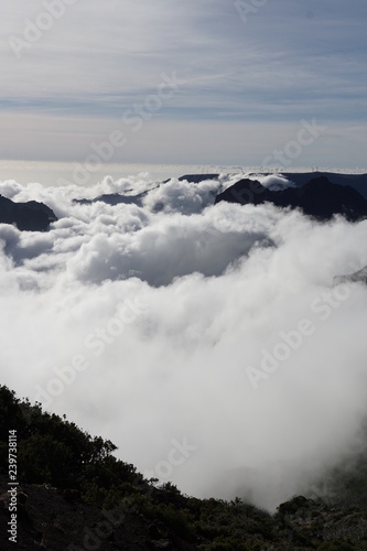 Obraz na płótnie Pico Ruivo Madeira Portugal w salonie