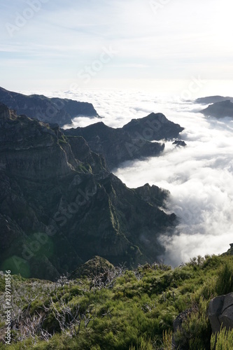 Obraz na płótnie Pico Ruivo Madeira Portugal w salonie