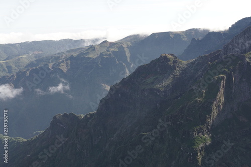 Obraz na płótnie Pico Ruivo Madeira Portugal w salonie
