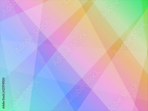 Abstract colorful background in pastel colors rainbow. Vector illustration web banner