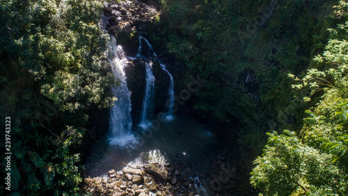 Aerial view of Road to Hana