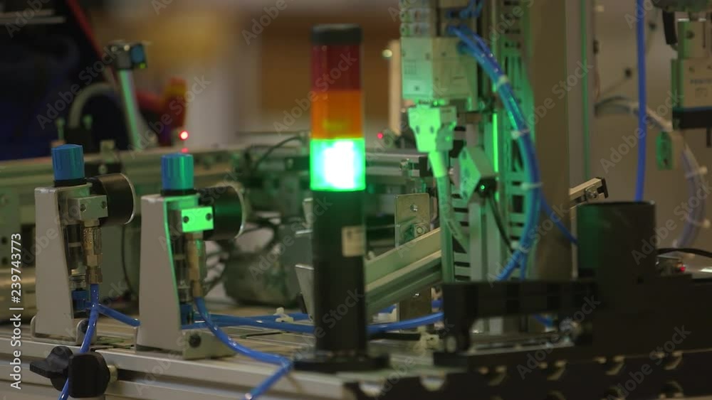 machine in factory machine in factory