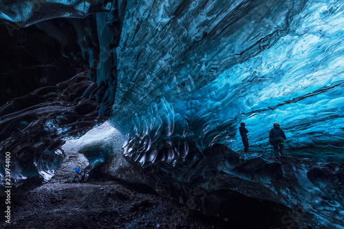 Photos Blue ice cave in Vatnajokull glacier, Iceland