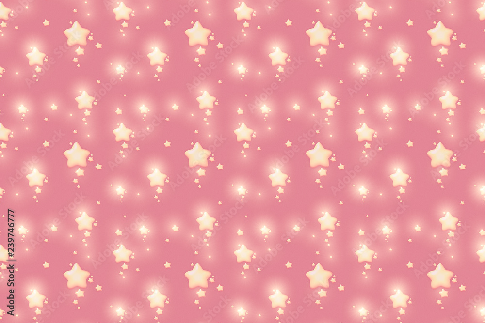 Pink starry background, sparkling stars, pretty stars twinkling Pink starry background, sparkling stars, pretty stars twinkling