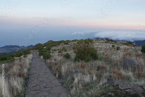 Obraz na płótnie Pico Ruivo Madeira Portugal w salonie