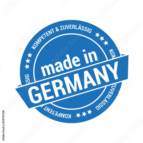 Siegel für made in Germany