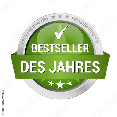 Gütesiegel für Bestseller des Jahres