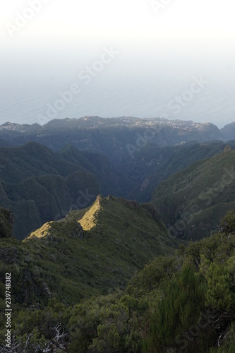 Obraz na płótnie Pico Ruivo Madeira Portugal w salonie
