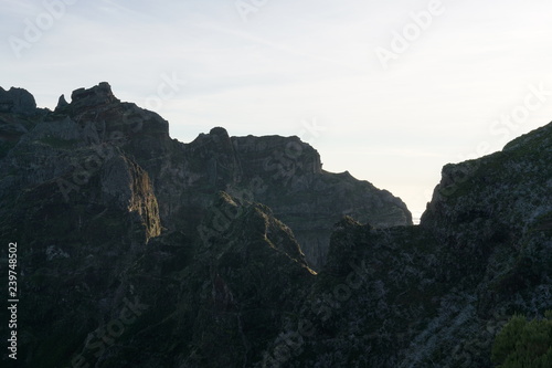 Obraz na płótnie Pico Ruivo Madeira Portugal w salonie