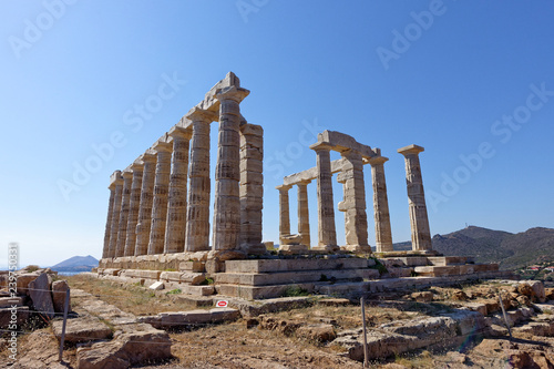 Temple de Poséidon au Cap Sounion, Grèce