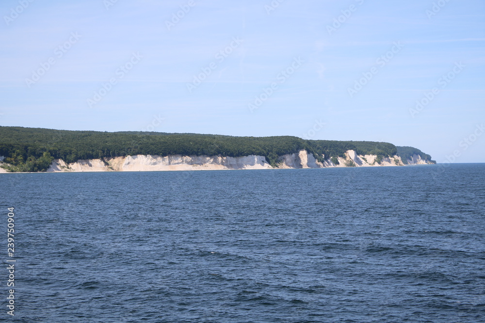 Chalk cliffs of Island Rügen, Baltic Sea Germany Chalk cliffs of Island Rügen, Baltic Sea Germany