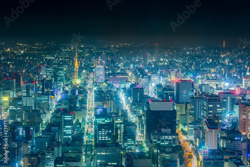 名古屋テレビ塔の夜景