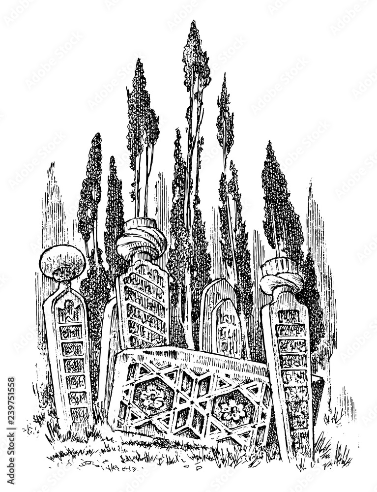 40 Drawing Of A Muslim Graveyard Illustrations RoyaltyFree Vector  Graphics  Clip Art  iStock