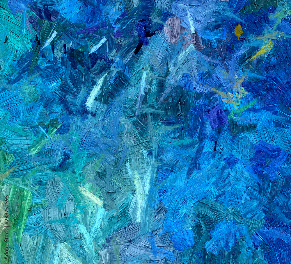 Obraz premium Abstract watercolor texture background. Oil painting style wallpaper. 