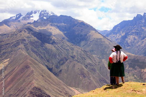 Landscape in Peru  wildlife in Latin america