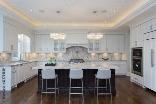 Photography interior of modern kitchen