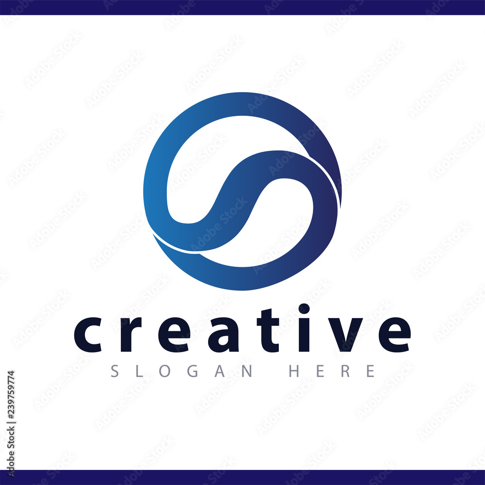 s initial letter logo vector template s initial letter logo vector template