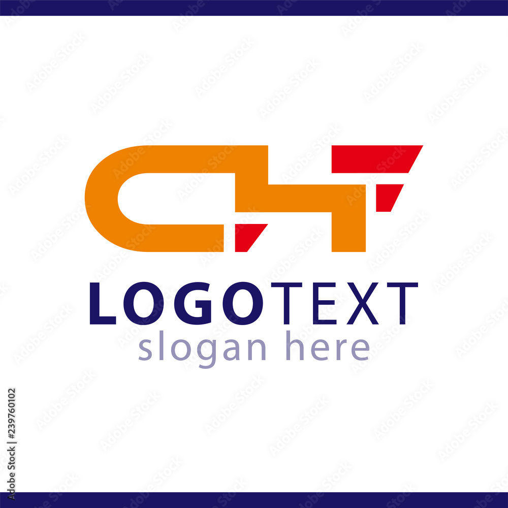 ch initial letter logo vector template ch initial letter logo vector template