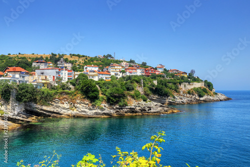Fototapeta Naklejka Na Ścianę i Meble -  Amasra panorama in Bartin, Turkey
