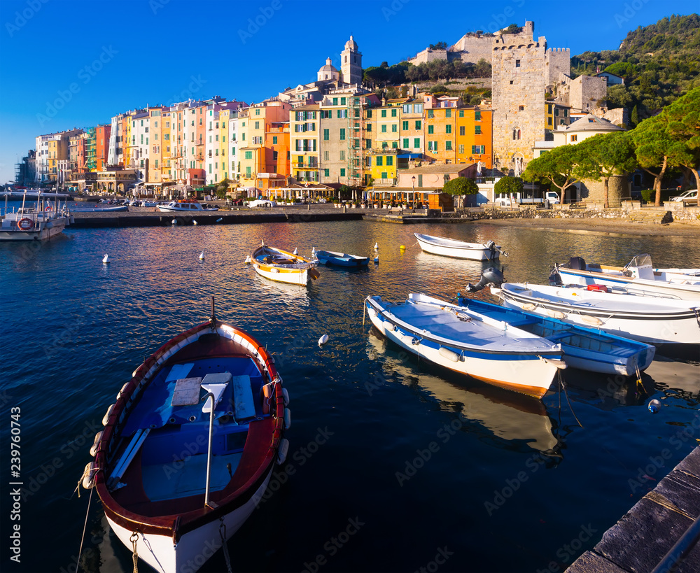 Fortified city of Portovenere, Italy