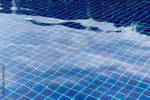 surface water of swimming pool