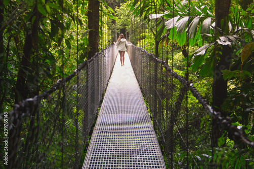 National Park of the Arenal Volcano in Costa Rica