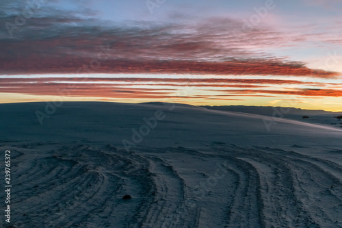 Sunrise on the Dunes at White Sands National Monument