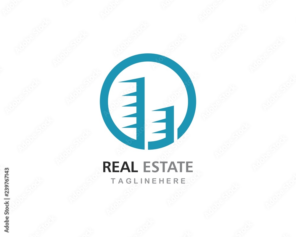 Real Estate , Property and Construction Logo Real Estate , Property and Construction Logo