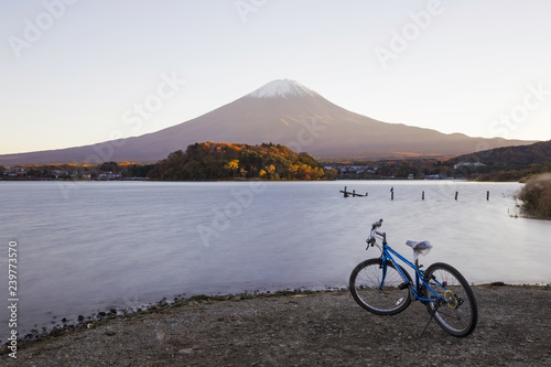 Mt.Fuji in autumn, Japan photo