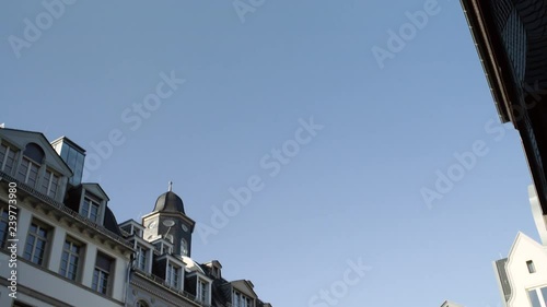 Upper Stories of Old Town Frankfurt Architecture at Friedrich Stoltze Plaza photo