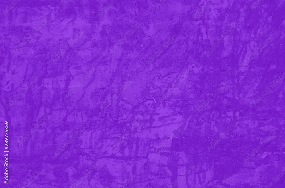 embossed violet shabby wall. grunge background