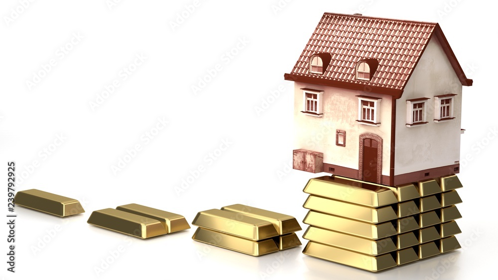 Rising house prices, overpriced real estate, overspending on house