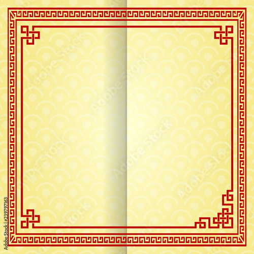 The Classic Chinese Card Background 