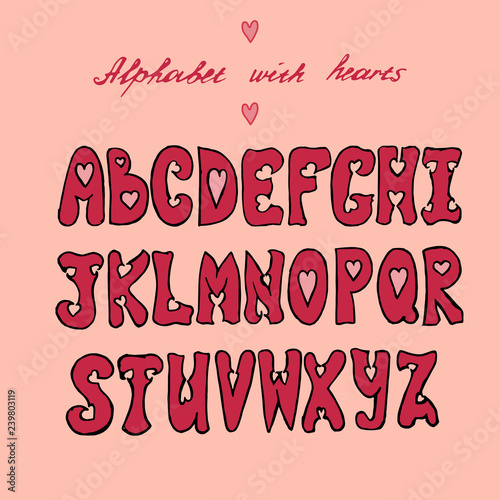 валентинов алфавит