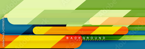 Abstract colorful lines, modern geometric background design