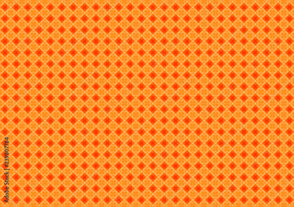 Abstract geometric shapes pattern orange background Abstract geometric shapes pattern orange background