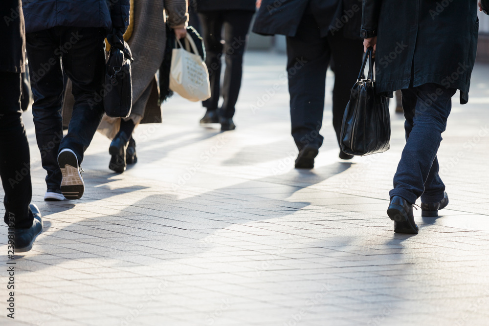 Obraz premium 東京の通勤風景