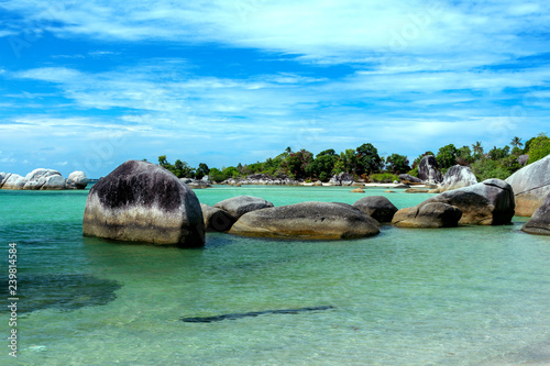 Granite in Bird Island Belitung