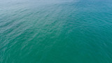 Aerial drone view of beautiful sea wave surface