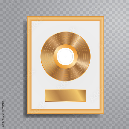golden LP white