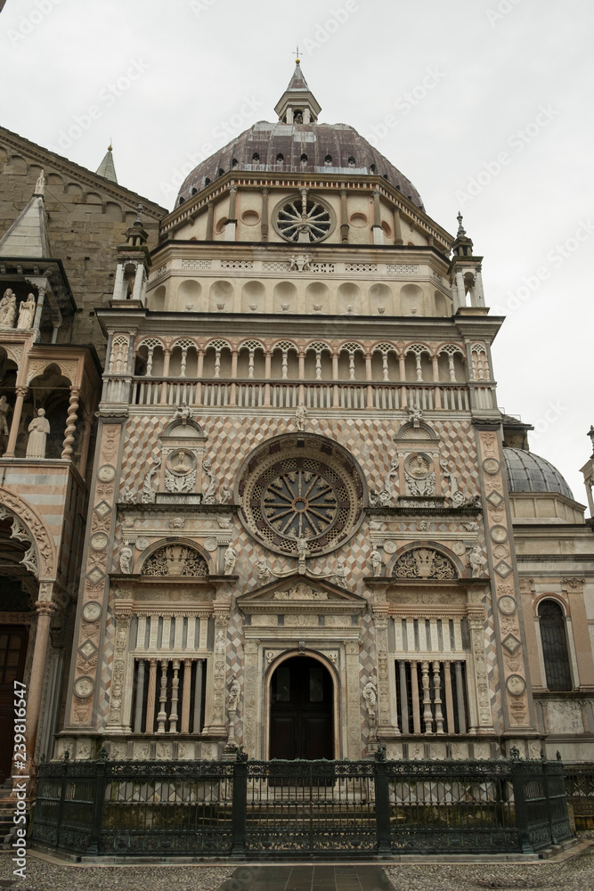 Fototapeta premium The Old Town in Bergamo, Italy