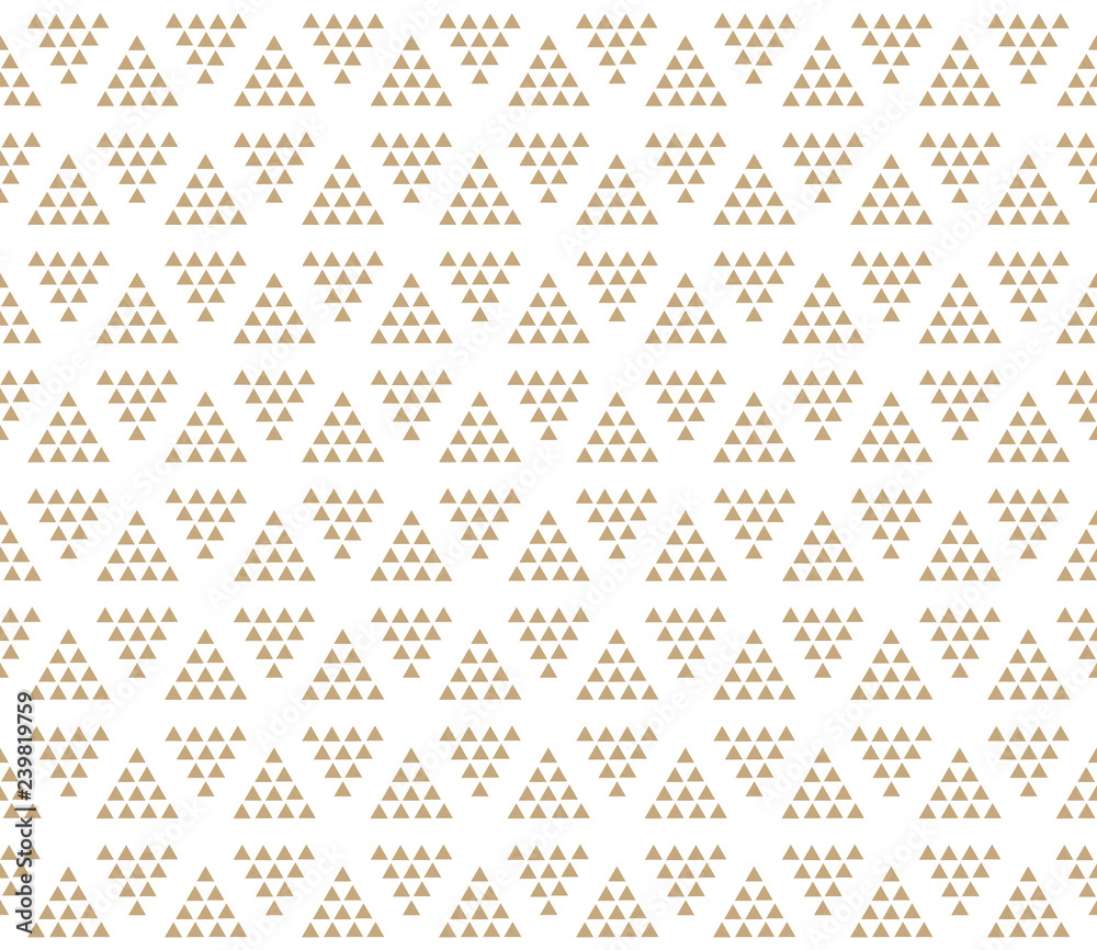 geometric triangle seamless pattern dot design
