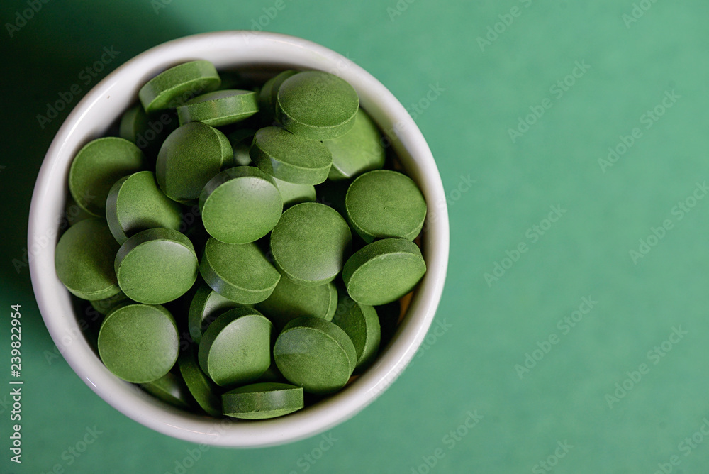 Details of Chlorella spirulina pills