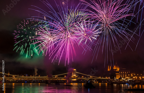 Budapest fireworks  2