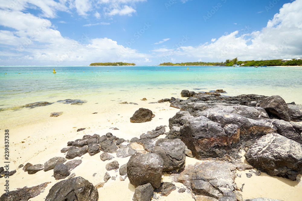 Blue Bay Marine Park , coastline of mauritius island Blue Bay Marine Park , coastline of mauritius island