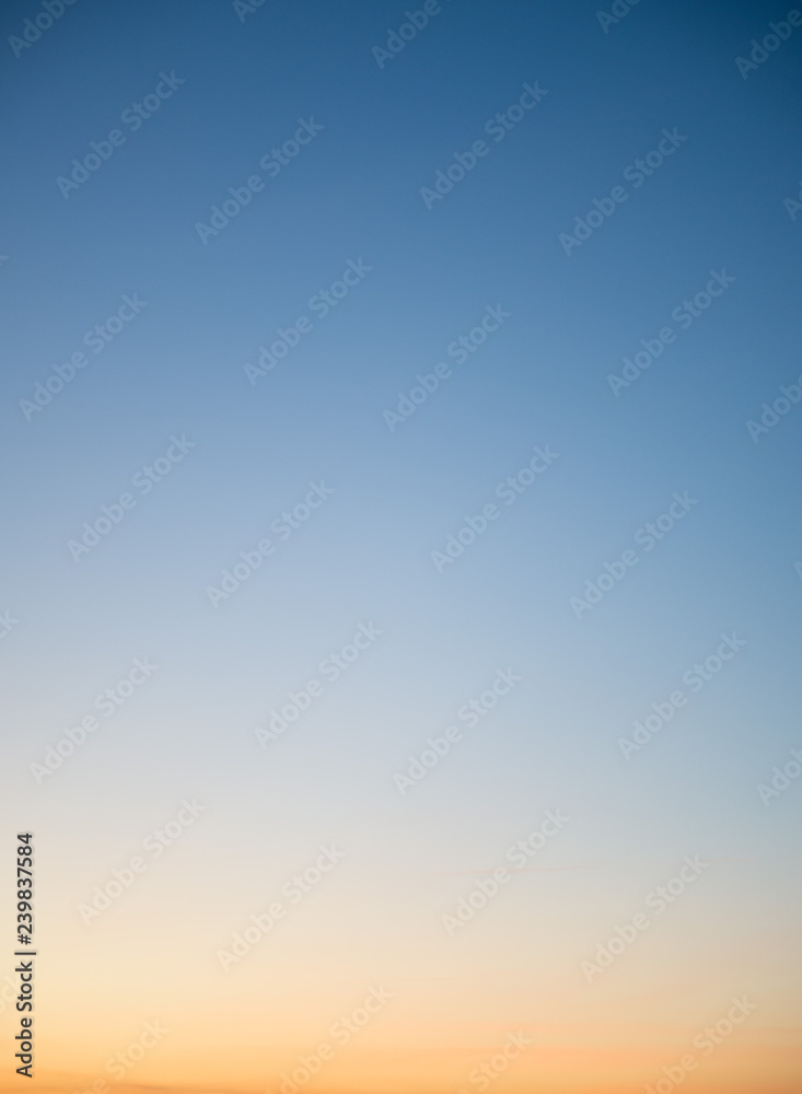 Colorful clear sky without cloud at twilight time before sunrise Colorful clear sky without cloud at twilight time before sunrise
