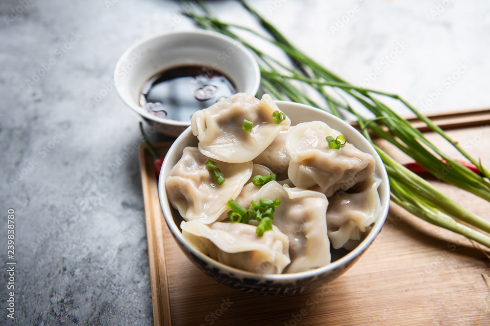 Chinese traditional delicious dumplings