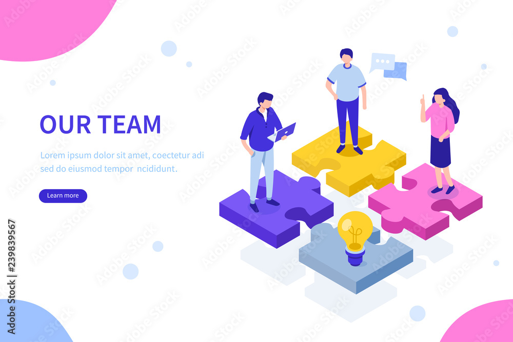 team Stock Vector | Adobe Stock