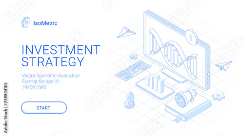 augmented expanded reality Concept. 3d isometric design. Vector illustration.